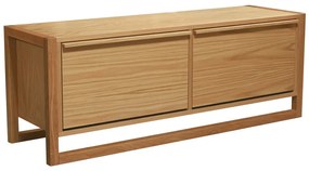 Uchylna szafka na buty w dekorze dębu z siedziskiem NewEst – Woodman