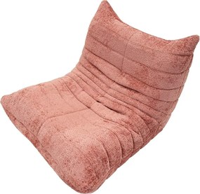 Różowy worek do siedzenia z materiału bouclé Mask – Mauro Ferretti