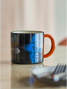 Czarne/beżowe kubki zestaw 2 szt. ceramiczne 300 ml Maricala – Bloomingville