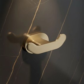 Wieszak łazienkowy Til 105 Złoty Szczotkowany