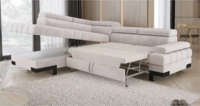 Narożnik SELVA L z funkcją spania i pojemnikiem SALVADOR 01 WERSAL