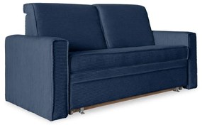 Ciemnoniebieska rozkładana sofa 168 cm Lucky Lucy – Miuform