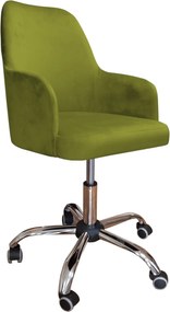 Fotel obrotowy WESTA tkanina Welur krzesło biurowe