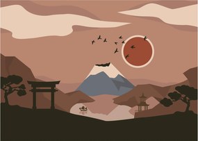Obraz na szkle - Japonia N⁰1 (70x50 cm)