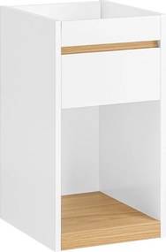 SoBuy Stolik kawowy z szufladą, Stolik nocny FBT137-W