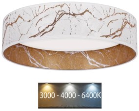 Brilagi - LED sufitowe VELVET LED/24W/230V 3000/4000/6400K biało-złote