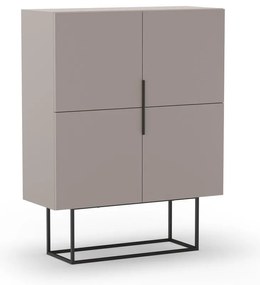 Szarobeżowa szafka 100x130 cm Titan – Marckeric
