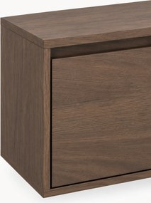 Szafka RTV czterodrzwiowa Zolia 180 cm wisząca - orzech elegant