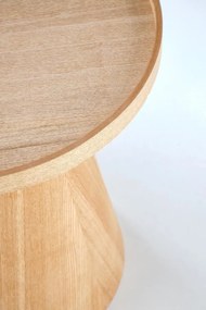 Stolik kawowy EDITTA 45x45 dąb naturalny HALMAR