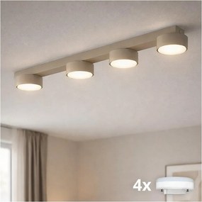 Brilagi - Oprawa punktowa LED MONO 4xGX53/13W/230V beżowa