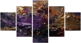 Obraz - Teksturowana abstrakcja (125x70 cm)