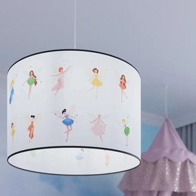 Lampa wisząca WRÓŻKI 40 biała SOLLUX  LIGHTING
