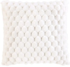 Poduszka dekoracyjna ze sztucznego futra 45x45 cm Frosty – douceur d'intérieur