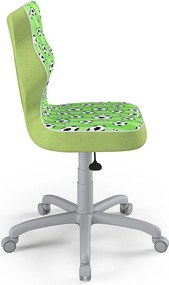 Ergonomiczne krzesło dla młodzieży Petit Grey rozmiar 6 (159-188 cm) wzory