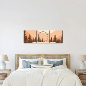 Obraz - Vintage van N⁰2 (z zegarem) (90x30 cm)
