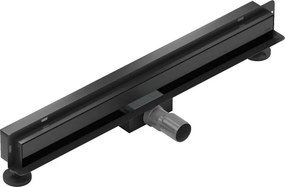Mexen Flat Wall odpływ liniowy ścienny 2w1 60 cm, czarny - 1730060