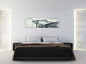 Obraz - Samolot (170x50 cm)