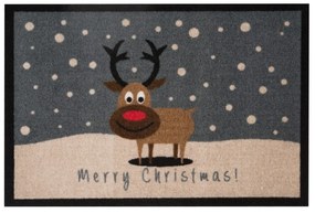 Wycieraczka Hanse Home Merry Christmas Reindeer, 40x60 cm