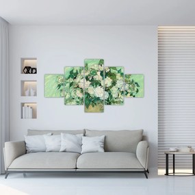 Obraz - Vincent van Gogh, Roses, reprodukcje (125x70 cm)