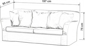 Pokrowiec na sofę Tomelilla 3-osobową rozkładaną