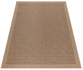 Dywan uniwersalny Pasy beżowo-antracytowy 80 cm x 250 cm