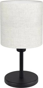 Eglo 32219 - Lampa stołowa MONTETTO 1xE14/40W/230V kremowa/czarna