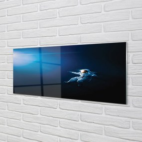 Szkło do Kuchni na Ścianę Astronauta w Otchłani Kosmosu