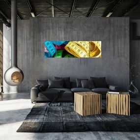 Obraz mierników koloru (170x50 cm)