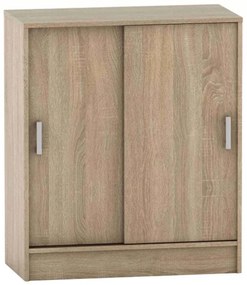 Szafka z przesuwanymi drzwiami BETTY, dąb sonoma