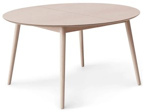 Okrągły rozkładany stół z dodatkowym blatem w dekorze dębu ø 135 cm Meza – Hammel Furniture