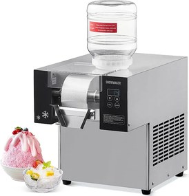 Maszyna do Lodu Komercyjna SucceBuy w Formie Floczków Sniegu, 80 kg/24 H z Stali Nierdzewnej
