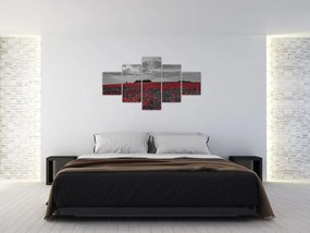 Obraz maków (125x70 cm)
