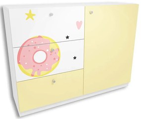 Dziecięca komoda z kolorowym nadrukiem Z7-C83