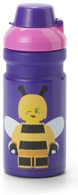 Fioletowa butelka dla dzieci 390 ml Bee – LEGO®