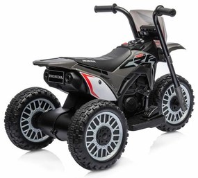 Baby Mix Motocykl elektryczny dla dzieci Honda CRF 450R, szary