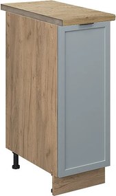 Szafka apteczna jasnoniebiesko-szary 30x60x82 fame-line