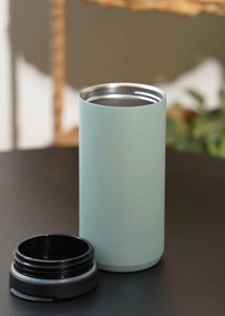 Jasnoszary kubek termiczny BEKER 400 ml