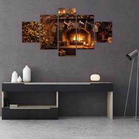 Obraz - Świąteczna atmosfera (125x70 cm)