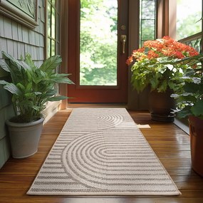 Beżowy chodnik odpowiedni na zewnątrz 80x250 cm Desert 1301 – Ayyildiz Carpets