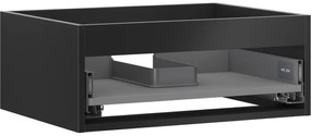 Mexen Box-A korpus szafki podumywalkowej 60 cm, 1 szuflada, czarny mat - 91AX0-0600-235-1-71