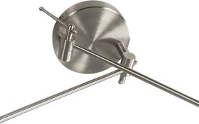 Inteligentna lampa wisząca stalowa z kloszem 35 cm biała w komplecie 2 WiFi A60 - Blitz