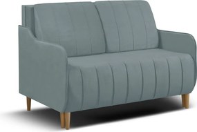 Sofa kanapa 2 os z funkcją spania BEST Jasny szary