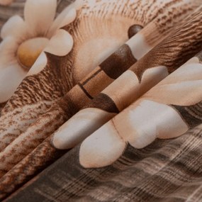 PrzytulneMieszkanie.pl PrzytulneMieszkanie.pl Pościel z mikrofibry SPRING BEAR brązowa Rozmiar pościeli: 70 x 80 cm | 140 x 200 cm