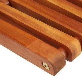 Drewniane krzesło ogrodowe Nolim 2X - brązowe