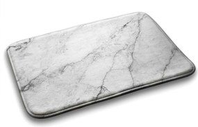 Dywanik łazienkowy Dywanik łazienkowy Biały marmur