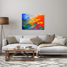 Obraz na szkle - Kolorowa abstrakcja (70x50 cm)