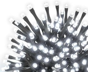 Łańcuch LED zewnętrzny 100xLED/15m IP44 zimna biel