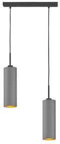 Lampa wisząca nad stół na czarnym stelażu K2-M09