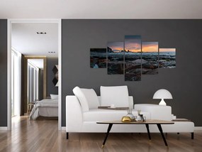 Obraz - krajobraz w Nowej Zelandii (125x70 cm)