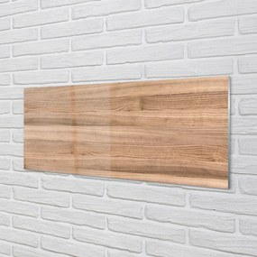 Panel szklany do Kuchni Szlachetna Struktura Drewna